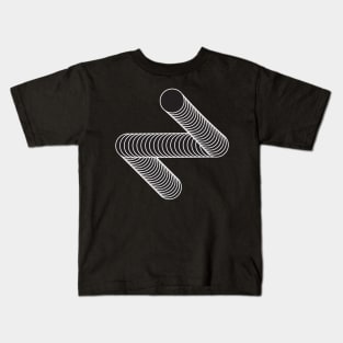 Wireframe Tube Kids T-Shirt